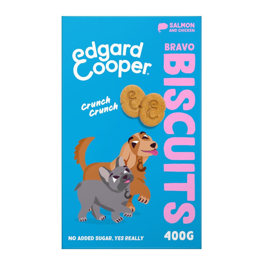 Edgard & Cooper Biscoitos de Salmão e Frango para cães , , large image number null